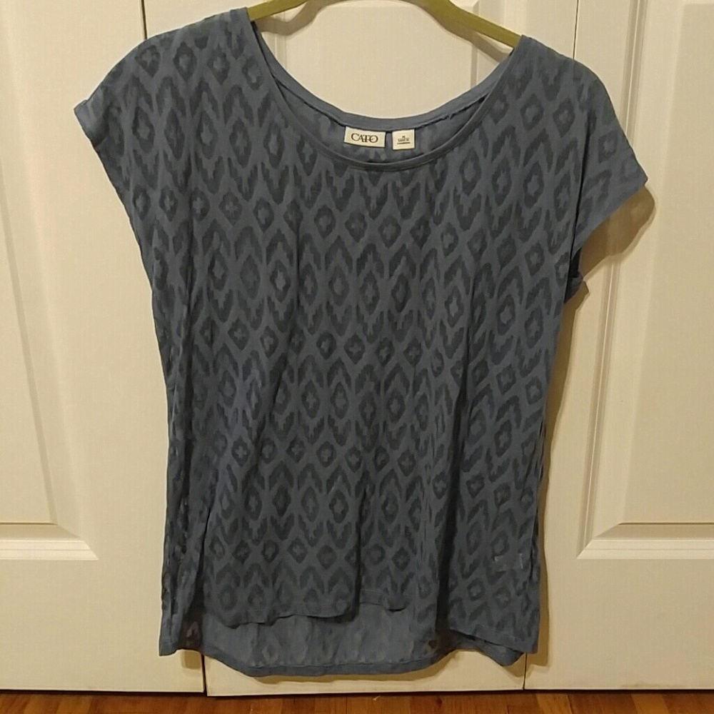 Burn out shirt